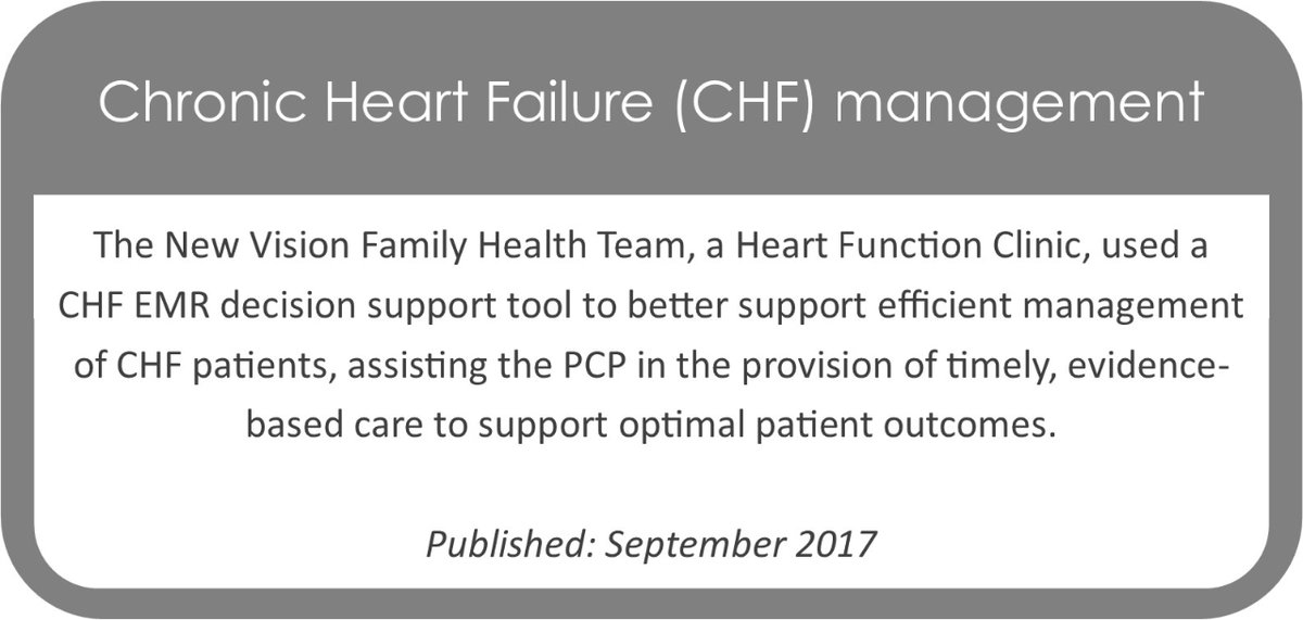 Chronic Heart Failure (CHF) case study